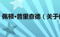 佩顿·普里查德（关于佩顿·普里查德的简介）