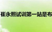 崔永熙试训第一站是布鲁克林将会为篮网试训