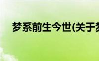 梦系前生今世(关于梦系前生今世的简介)