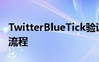 TwitterBlueTick验证再次停止公司改进审核流程