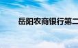 岳阳农商银行第二批招聘公告2024