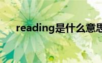 reading是什么意思（ing是什么意思）