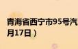 青海省西宁市95号汽油价格查询（2024年06月17日）