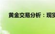 黄金交易分析：现货黄金短线加速下滑