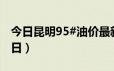 今日昆明95#油价最新消息（2024年06月17日）