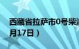 西藏省拉萨市0号柴油价格查询（2024年06月17日）