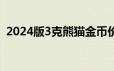 2024版3克熊猫金币价格 2024年06月18日