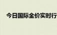 今日国际金价实时行情(2024年6月19日)