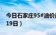 今日石家庄95#油价最新消息（2024年06月19日）