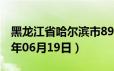 黑龙江省哈尔滨市89号汽油价格查询（2024年06月19日）