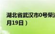 湖北省武汉市0号柴油价格查询（2024年06月19日）