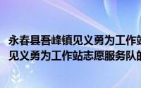 永春县吾峰镇见义勇为工作站志愿服务队(关于永春县吾峰镇见义勇为工作站志愿服务队的简介)