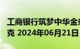 工商银行筑梦中华金条200克价格今天多少一克 2024年06月21日