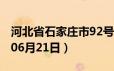 河北省石家庄市92号汽油价格查询（2024年06月21日）