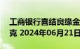 工商银行喜结良缘金条50克价格今天多少一克 2024年06月21日