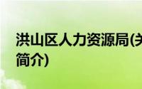 洪山区人力资源局(关于洪山区人力资源局的简介)