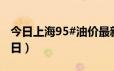 今日上海95#油价最新消息（2024年06月24日）