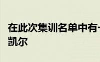 在此次集训名单中有一位备受关注的新球员李凯尔