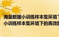 海量数据小训练样本集环境下的高效图像理解(关于海量数据小训练样本集环境下的高效图像理解的简介)