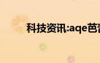 科技资讯:aqe芭蕾eqe亏内什么梗