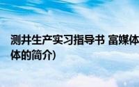 测井生产实习指导书 富媒体(关于测井生产实习指导书 富媒体的简介)