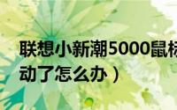 联想小新潮5000鼠标不动（联想电脑鼠标不动了怎么办）