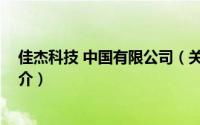 佳杰科技 中国有限公司（关于佳杰科技 中国有限公司的简介）