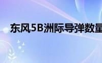 东风5B洲际导弹数量（东风5b洲际导弹）