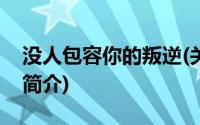 没人包容你的叛逆(关于没人包容你的叛逆的简介)