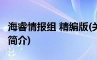 海睿情报组 精编版(关于海睿情报组 精编版的简介)