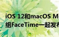 iOS 12和macOS Mojave在发布时不会与群组FaceTime一起发布