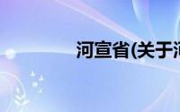 河宣省(关于河宣省的简介)