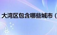 大湾区包含哪些城市（大湾区包含什么城市）