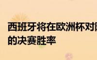 西班牙将在欧洲杯对阵英格兰而他们拥有恐怖的决赛胜率