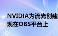 NVIDIA为流光创建了AI驱动的绿屏 即将出现在OBS平台上