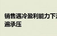 销售遇冷盈利能力下滑跨国车企上半年业绩普遍承压