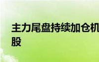 主力尾盘持续加仓机械设备股 抛售食品饮料股