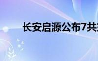 长安启源公布7共交付新车12445辆