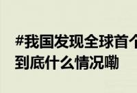 #我国发现全球首个超深水超浅层大型气田# 到底什么情况嘞