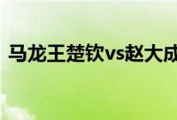 马龙王楚钦vs赵大成张禹珍 到底什么情况嘞