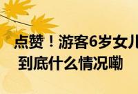 点赞！游客6岁女儿走失民警30分钟迅速找回 到底什么情况嘞