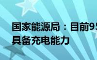 国家能源局：目前95%的高速公路服务区已具备充电能力