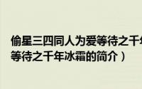 偷星三四同人为爱等待之千年冰霜（关于偷星三四同人为爱等待之千年冰霜的简介）