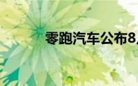 零跑汽车公布8月交付30305辆