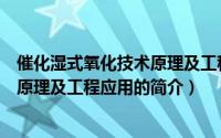 催化湿式氧化技术原理及工程应用（关于催化湿式氧化技术原理及工程应用的简介）