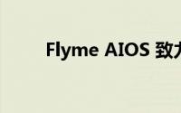 Flyme AIOS 致力AI点亮美好生活