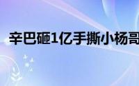 辛巴砸1亿手撕小杨哥背后 到底什么情况嘞