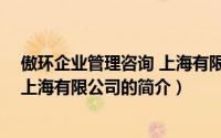 傲环企业管理咨询 上海有限公司（关于傲环企业管理咨询 上海有限公司的简介）