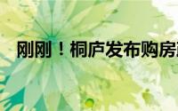 刚刚！桐庐发布购房政策 到底什么情况嘞