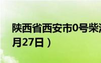 陕西省西安市0号柴油价格查询（2024年08月27日）